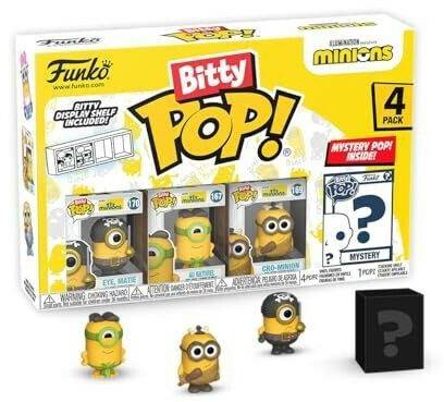 Funko Bitty Pop! Minions 4-PackSeries 1 Funko Bitty Pop! Minions 4-Pack